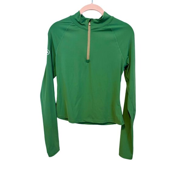 NWOT Backcountry SunTrace 1/4-Zip Long-Sleeve Top, Green, Size Small - Picture 5 of 8
